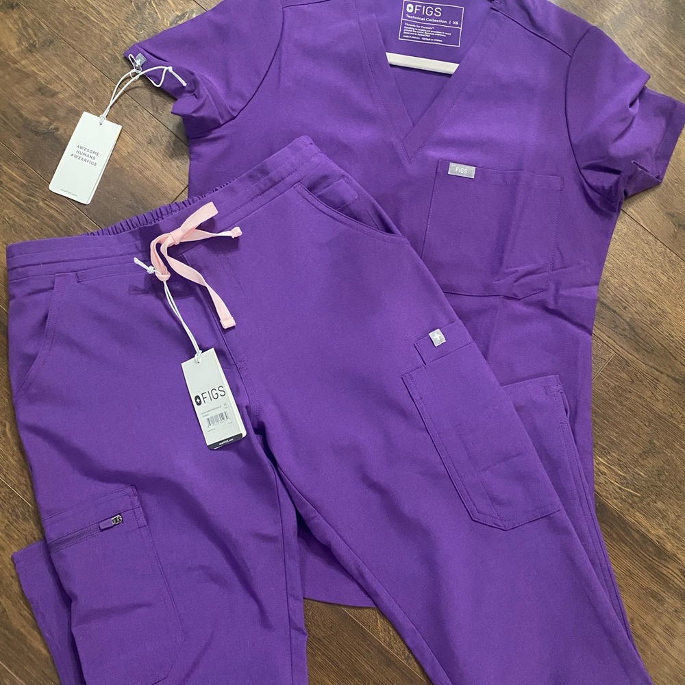 FIGS Ultraviolet Purple Scrubs